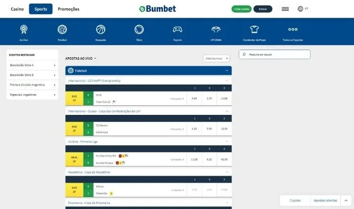 Bumbet Brasil apostas esportivas