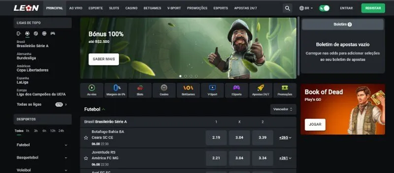 LeonBet Brasil bonus