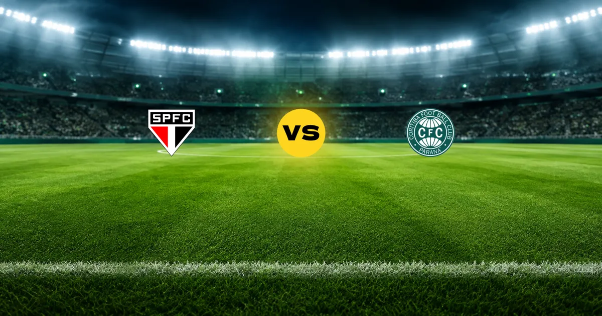 São Paulo x Coritiba — Brasileirão Série A
