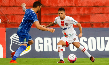 Linense em partida do Campeonato Paulista