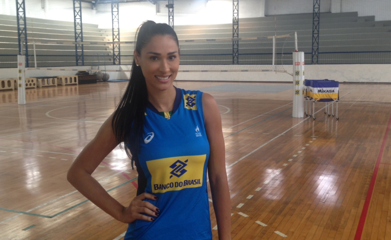 Jaqueline Seleção Feminina Vôlei