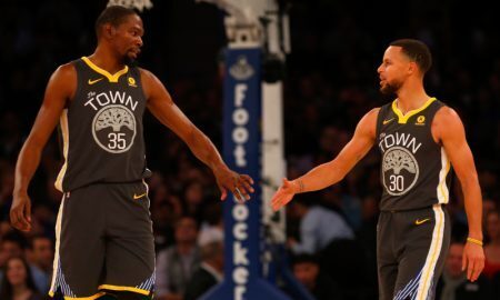 Kevin Durant e Stephen Curry - Golden State Warriors