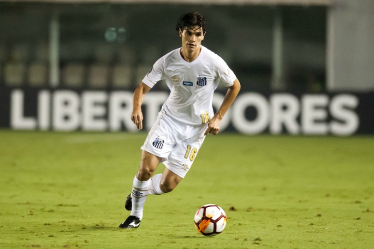 Dodô do Santos em jogo da Libertadores