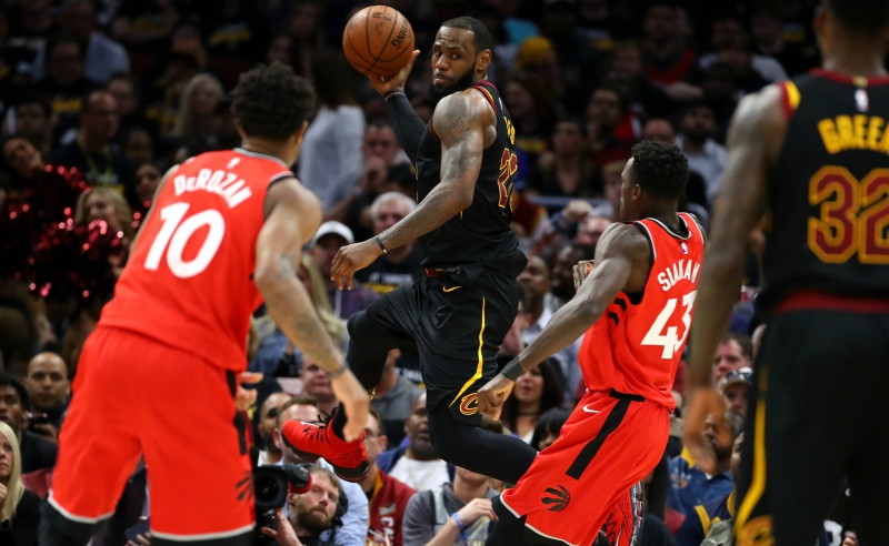 Toronto Raptors v Cleveland Cavaliers - LeBron James