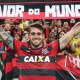 O atacante Felipe Vizeu, do Flamengo, favorito nas casas de apostas no Brasileirão
