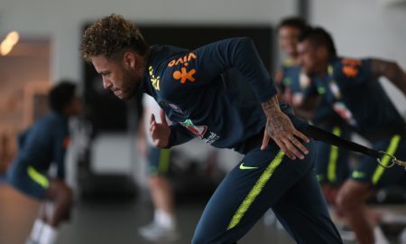 Neymar treino Seleção Brasileira