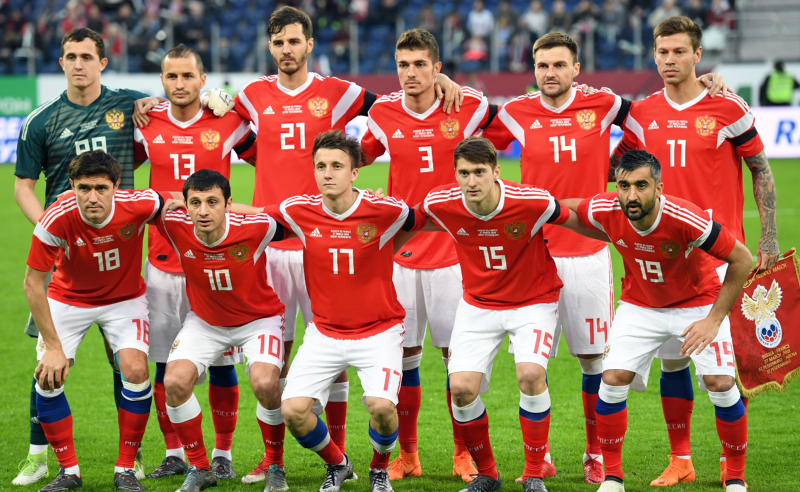 Seleção Russa março 2018
