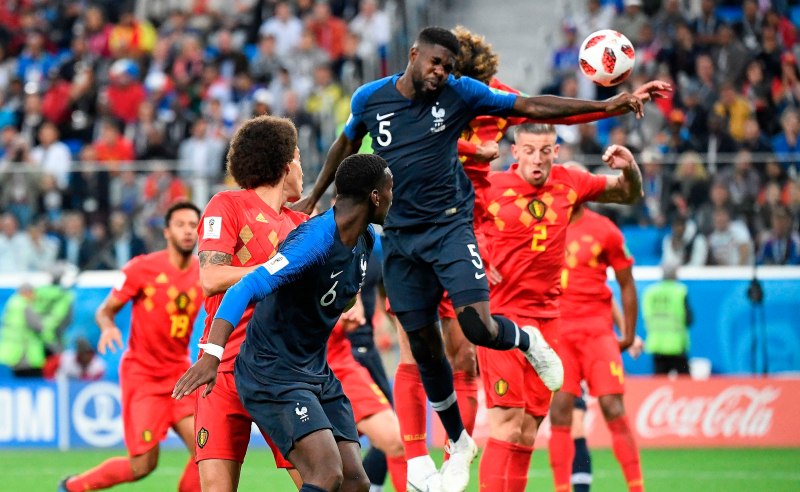 França vs Bélgica