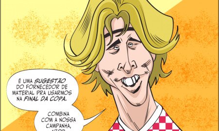 Modric, da Croácia, finalista da Copa de 2018 e zebra nas apostas