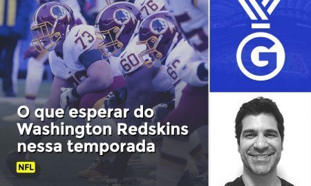 Prognóstico em vídeo de Paulo Antunes sobre a temporada dos Redskins pelo NFL.