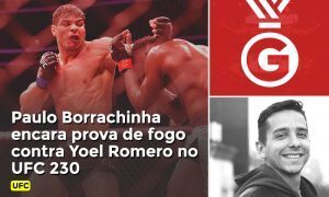 Prognóstico de Coutinho em vídeo para a luta entre Paulo Borrachinha e Yoel Romero no UFC 230.