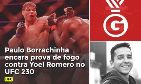 Prognóstico de Coutinho em vídeo para a luta entre Paulo Borrachinha e Yoel Romero no UFC 230.