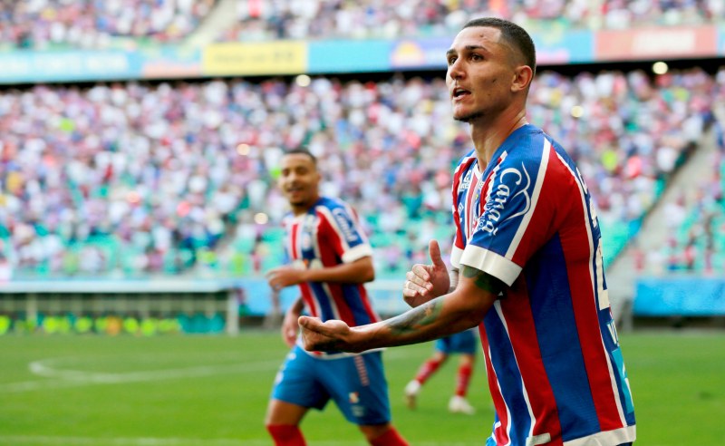 Jogadores do EC Bahia