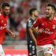 Jogadores do time Benfica