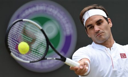 O tenista Roger Federer