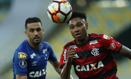 Jogo entre Flamengo e Cruzeiro