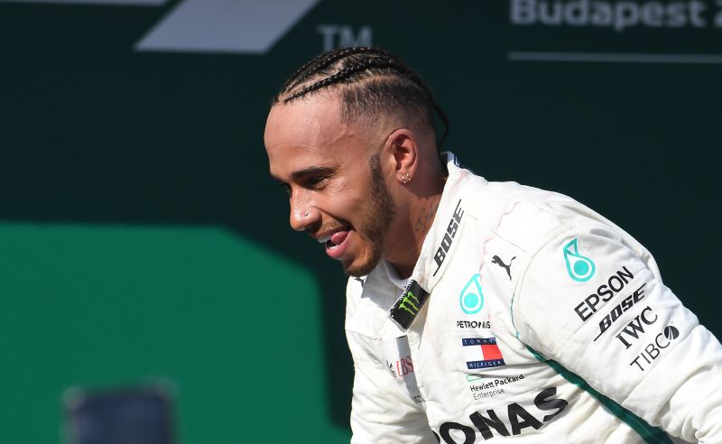 Lewis Hamilton da Mercedes