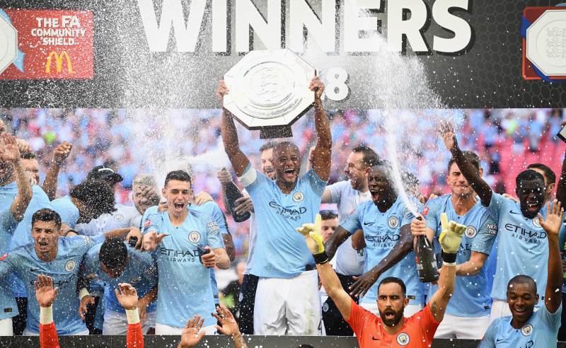 Manchester City vence o Community Shild