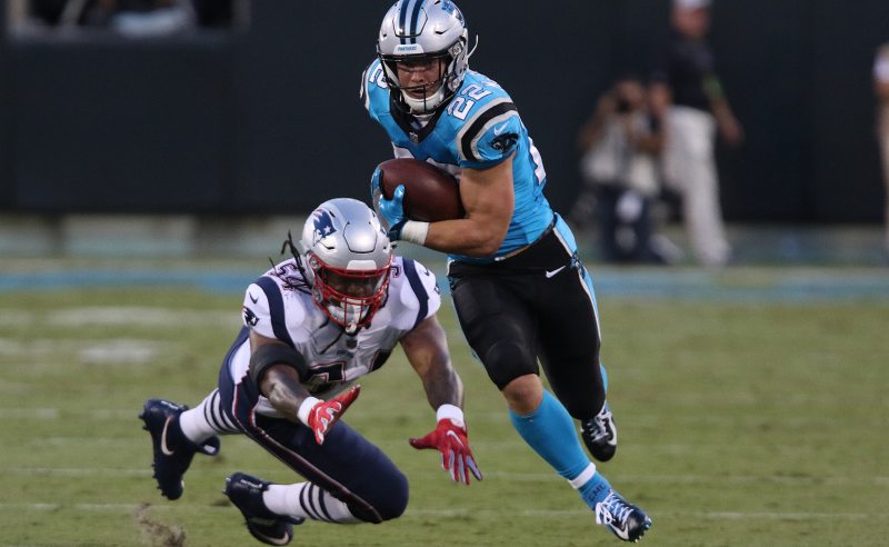 Patriots x Panthers na NFL