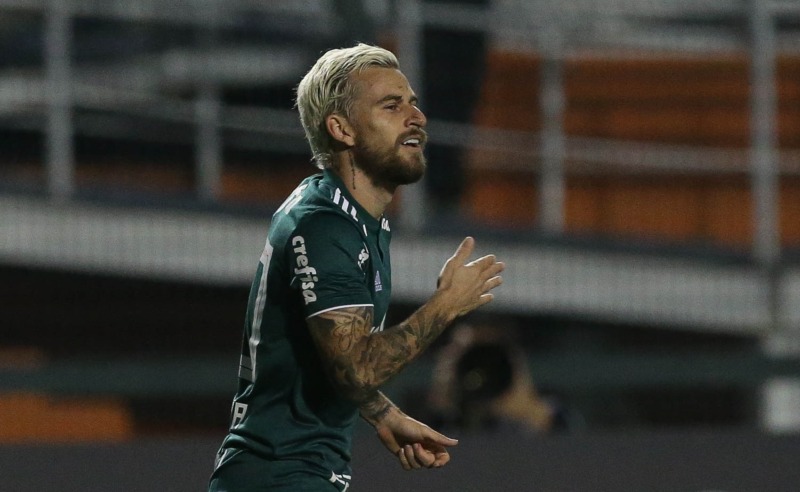 Jogador Lucas Lima do Palmeiras