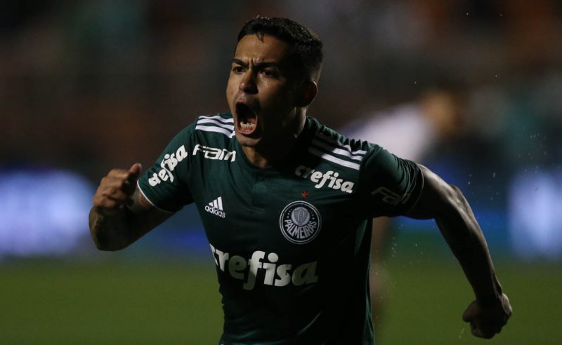 Jogador Dudu do Palmeiras