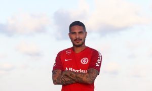 Jogador Paolo Guerrero do Internacional