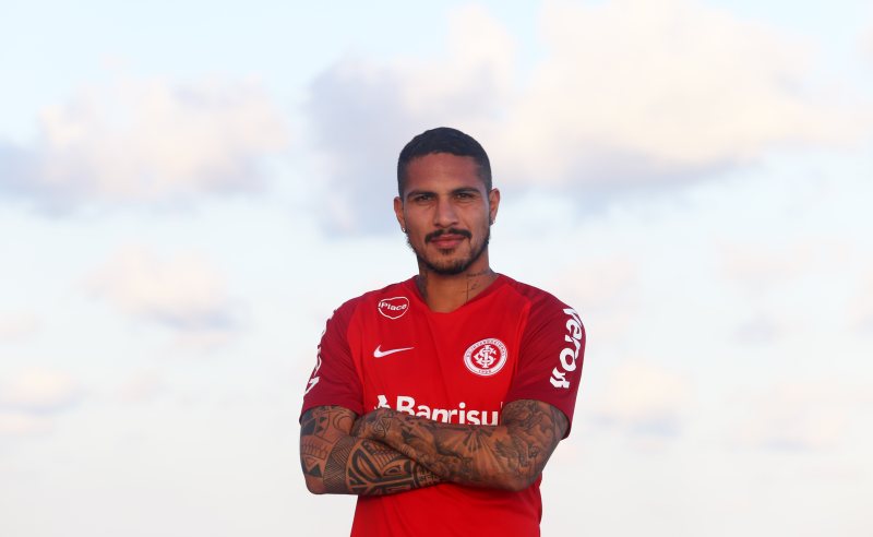 Jogador Paolo Guerrero do Internacional