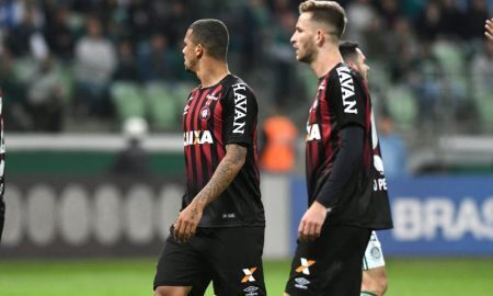 Jogadores do Atlético-PR