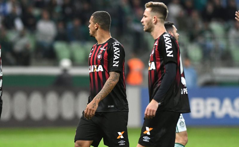 Jogadores do Atlético-PR