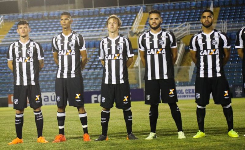 Jogadores do Ceará