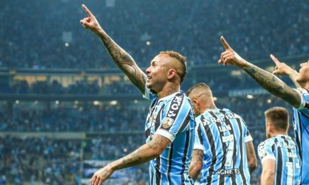 Jogadores do Grêmio