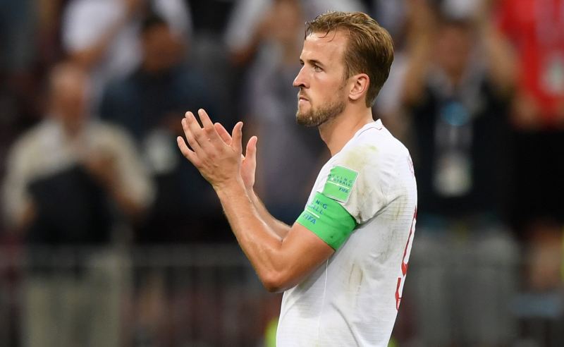 Harry Kane da Inglaterra na Copa do Mundo 2018
