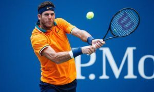 Juan Martin Del Potro em partida pelo US Open