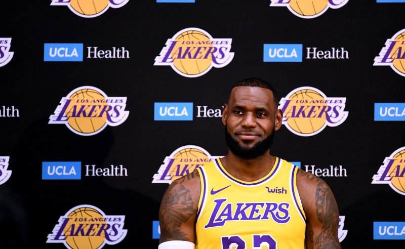 LeBron James dos Los Angeles Lakers