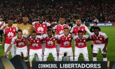 Time do Santa Fe na Libertadores