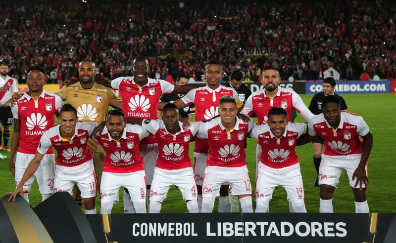 Time do Santa Fe na Libertadores