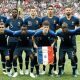 Seleção Francesa na final da Copa do Mundo 2018