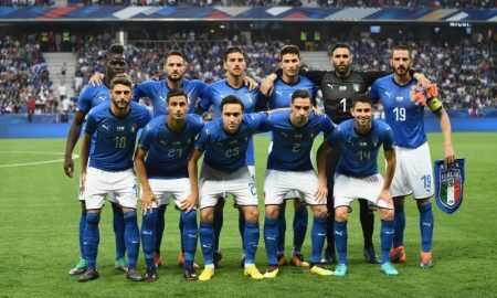 Seleção Italiana em amistoso