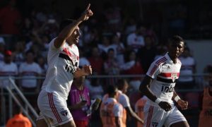 Jogadores do São Paulo