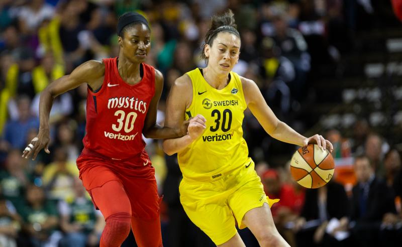 Washington Mystics X Seattle Storm na final da WNBA