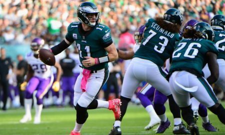 Carson Wentz dos Eagles