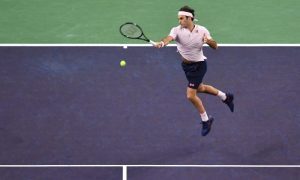 O tenista Roger Federer