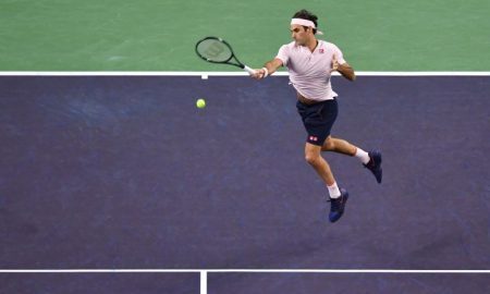 O tenista Roger Federer