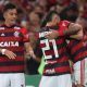 Jogadores do Flamengo