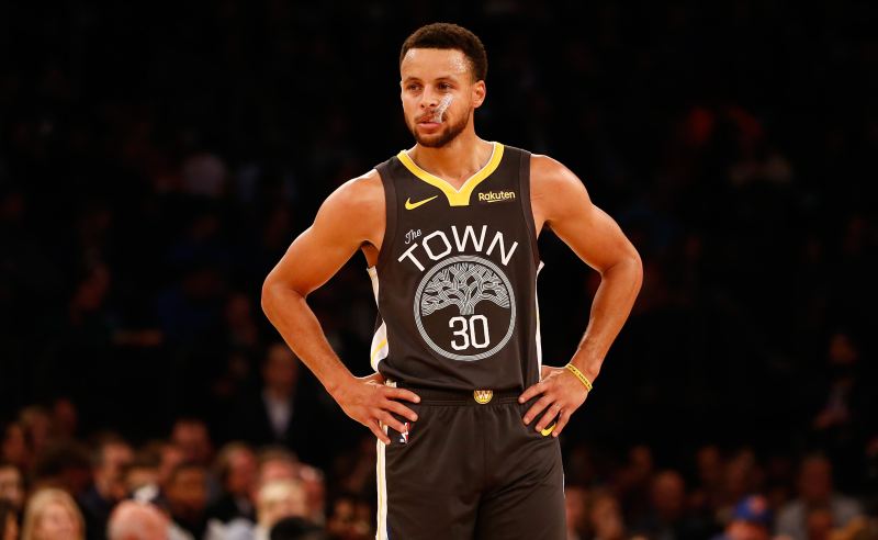 Stephen Curry dos Golden State Warriros