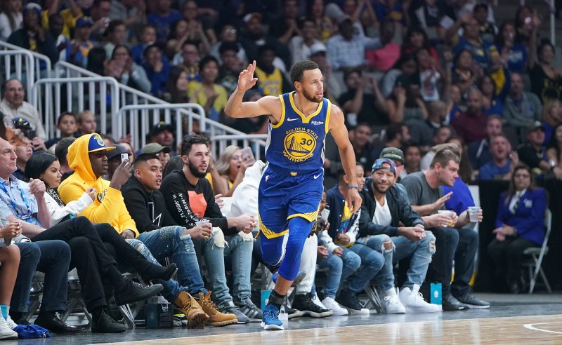 Stephen Curry do Golden State Warriors