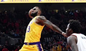 LeBron James dos Los Angeles Lakers