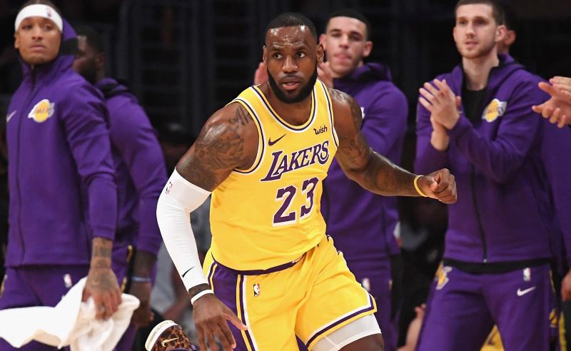 LeBron James dos Los Angeles Lakers