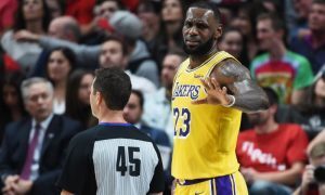 LeBron James dos Los Angeles Lakers