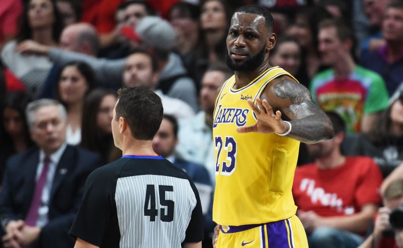 LeBron James dos Los Angeles Lakers